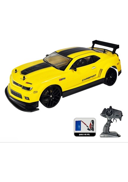 Uzaktan Kumandalı Full Fonksiyon 2.4g 1:10 Şarjlı High Speed Drift Araba