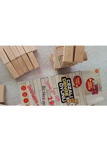 Doğal Toys Cezalı Denge Oyunu 54 Parça fiyatları