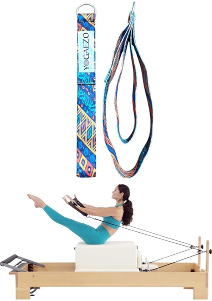 Çift Katmanlı Pro Reformer Pilates Elcik - Yoga Elcik - Ekstra Dayanıklı Pro Reformer Tutamaç Elcik