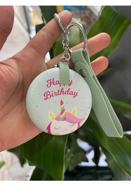 Taşınabilir Makyaj Aynası Çanta Aynası ve Cep Aynası Kapaklı