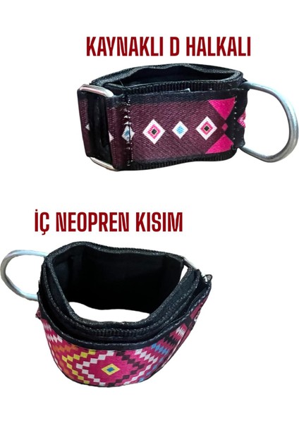 Dijital Ayak Bilek Kayışı D-Ring Ağırlık Çekiş Aparatı Direnç Lastiği Için Ayak Çekiş Aparatı 1 Çift fiyatları