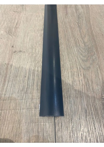 Alüminyum Kapı Eşik Profili Parke Kapı Altı Çıtası Yapışkanlı Antrasit 90 cm