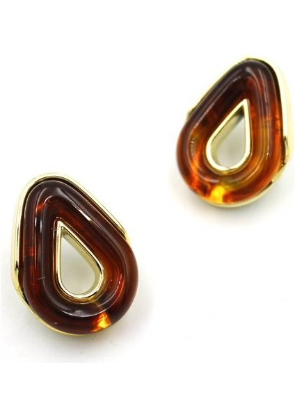 Damla Küpe - Kahverengi fiyatları