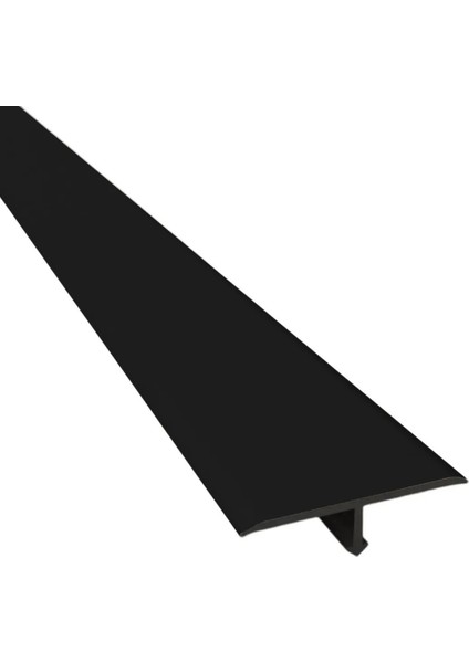 Kapı Eşik Profili Parke Kapı Altı Çıtası T Model Alüminyum Siyah 90 cm