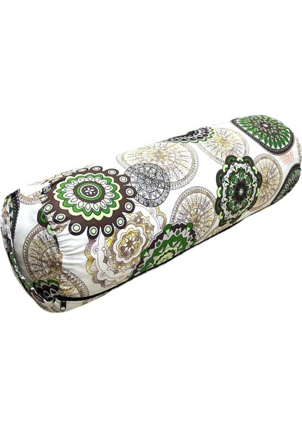 Mandala Yoga Meditasyon Minderi ve Yoga Bolster Minderi Ikili Set