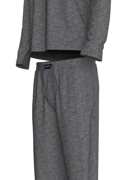 Tommy Hılfıger Ls Jersey Pj Set Cuffed Pijama Takımı