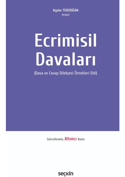 Ecrimisil Davaları - Aydın Tekdoğan