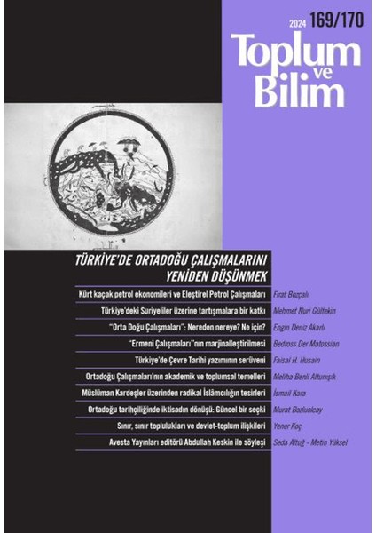 Toplum ve Bilim Dergisi 169. - 170. Sayı - Aralık 2024
