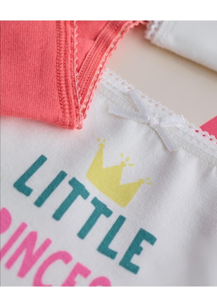 Kız Çocuk 3'lü Paket Puantiye Slip modelleri