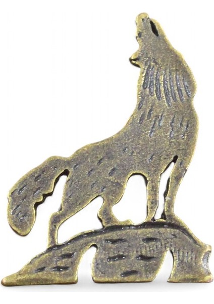 106 104 Bozkurt Temalı Yaka Rozeti