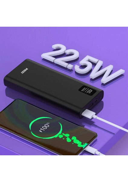 Hızlı Şarjlı Force 20.000 mAh Powerbank LCD Ekranlı 22.5W Pd Destekli Taşınabilir Şarj Cihazı