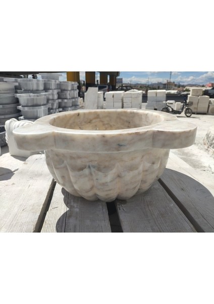 Afyon Sarı Bal Kavundilimli Hamam Kurnası