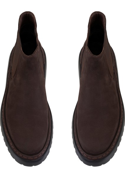 Vicentane Kahve Erkek Deri Bot indirimleri