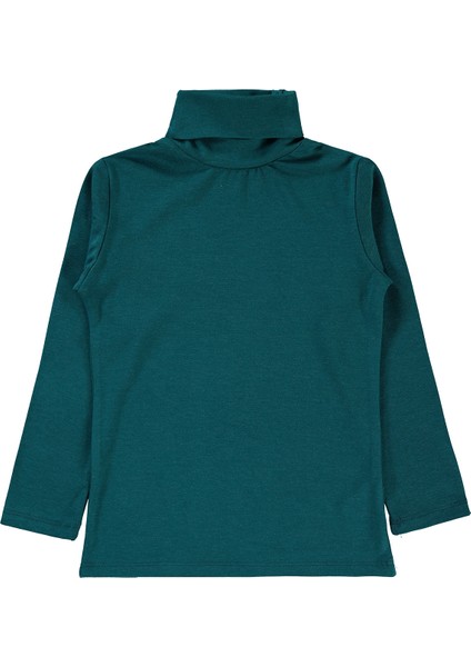 Kız Çocuk Sweatshirt 13-16 Yaş Koyu Petrol