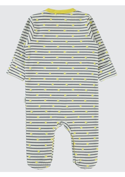 Kız Bebek Patikli Tulum 1-6 Ay Sarı fiyatları