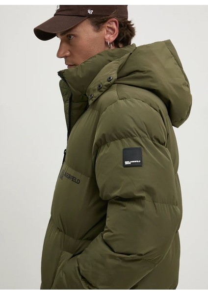 Haki Erkek Mont 246D1504_KLJ Regular Puffer modelleri