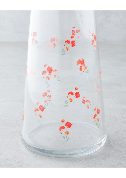Bloom Cam 3 Parça Su Takımı 1150 ml + 400 ml Kırmızı