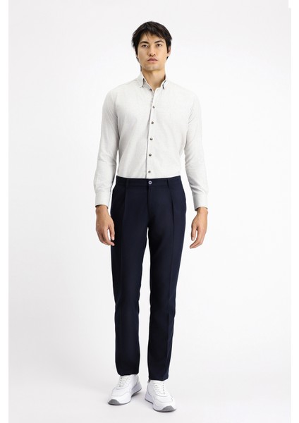 Uzun Kol Slim Fit Dar Kesim Oduncu Spor Pamuklu Gömlek