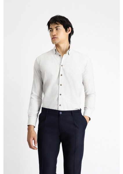 Uzun Kol Slim Fit Dar Kesim Oduncu Spor Pamuklu Gömlek fiyatları