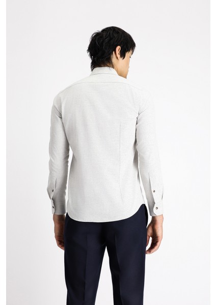 Uzun Kol Slim Fit Dar Kesim Oduncu Spor Pamuklu Gömlek indirimleri