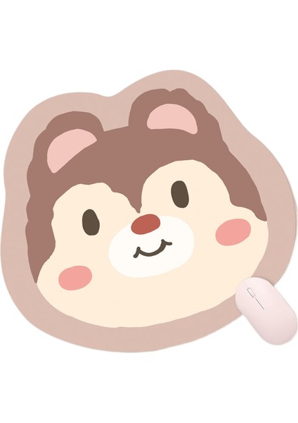 Karikatür Sevimli Özel Şekilli Deri Mouse Pad (Yurt Dışından)