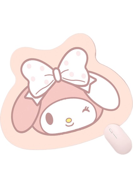 Karikatür Sevimli Özel Şekilli Deri Mouse Pad (Yurt Dışından)