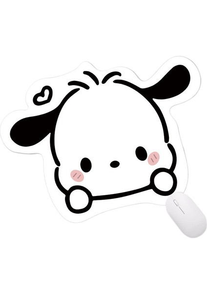 Karikatür Sevimli Özel Şekilli Deri Mouse Pad (Yurt Dışından)