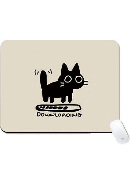 Sevimli Siyah Kedi Küçük Mouse Pad (Yurt Dışından)