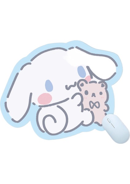 Karikatür Sevimli Özel Şekilli Deri Mouse Pad (Yurt Dışından)