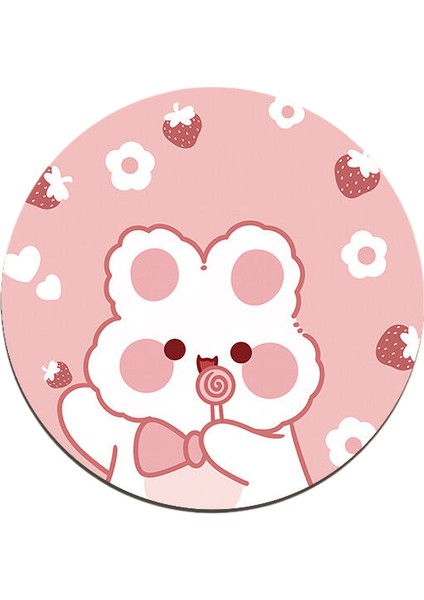 Karikatür Anime Yuvarlak Mouse Pad (Yurt Dışından)