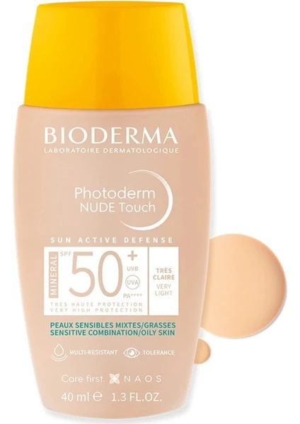 Photoderm Nude Touch SPF50+ Very Light 40 ml