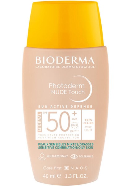 Photoderm Nude Touch SPF50+ Very Light 40 ml