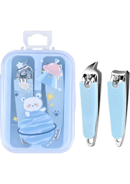 Eğik Karikatür Küçük Set Kutusu Tırnak Kesme Alet Seti (Yurt Dışından)