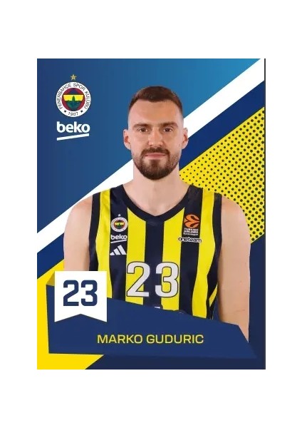 Fenerbahçe Erkek Basketbol Tam Set Sezon Kartları - Kutu