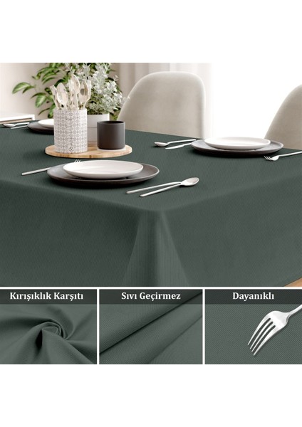 Canvas Sıvı Geçirmez Leke Tutmaz Füme Masa Örtüsü fiyatları