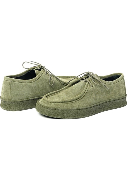 Alviso Longo Model Deri El Yapımı Erkek Haki Casual Ayakkabı fiyatları