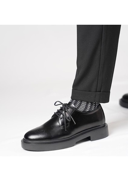 Halet Model Deri El Yapımı Erkek Siyah Casual Ayakkabı indirimleri