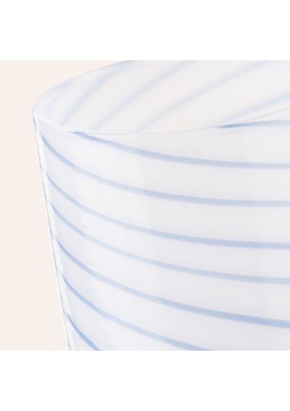Henan Borosilikat Cam Su Bardağı 300 ml Mavi