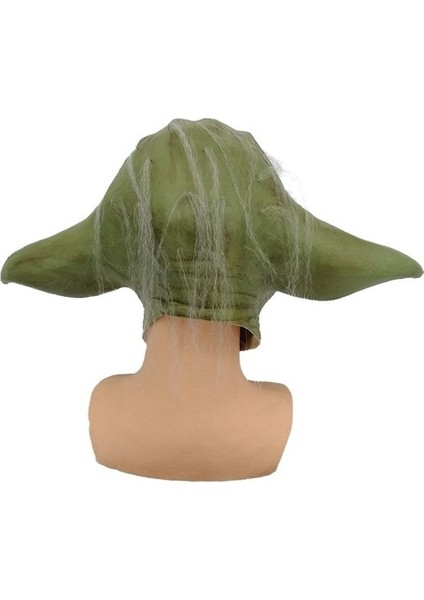 Usta Yoda Maskesi Cosplay Kostüm Lateks Maske (Yurt Dışından)