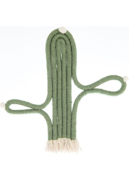 Deco Cactus 2'li Dekoratif Süs - Yeşil - 25X20 cm