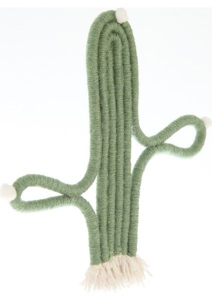 Deco Cactus 2'li Dekoratif Süs - Yeşil - 25X20 cm