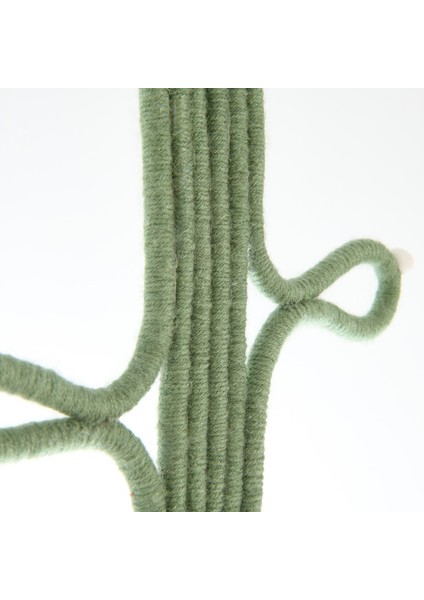 Deco Cactus 2'li Dekoratif Süs - Yeşil - 25X20 cm