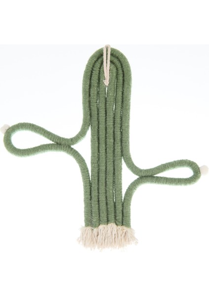 Deco Cactus 2'li Dekoratif Süs - Yeşil - 25X20 cm