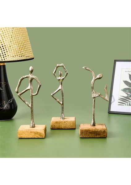 Yoga Biblo - Gümüş - 21 cm