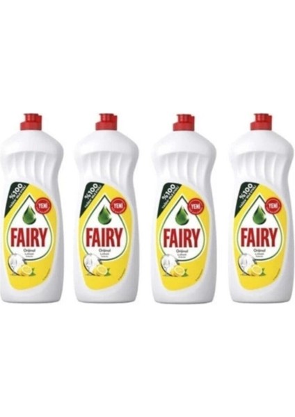 Bulaşık Deterjanı Limon 650 ml x 4 Adet
