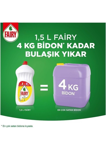 Bulaşık Deterjanı Limon 650 ml x 4 Adet