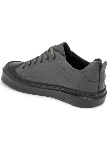 Gri Hakiki Deri Erkek Sneaker - E24S1AY57136-B43 fiyatları