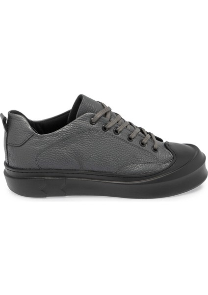 Gri Hakiki Deri Erkek Sneaker - E24S1AY57136-B43 modelleri