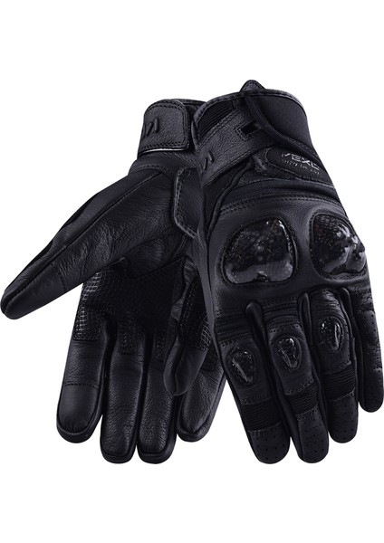Gp Tech Pro Yazlık Motosiklet Eldiveni Siyah