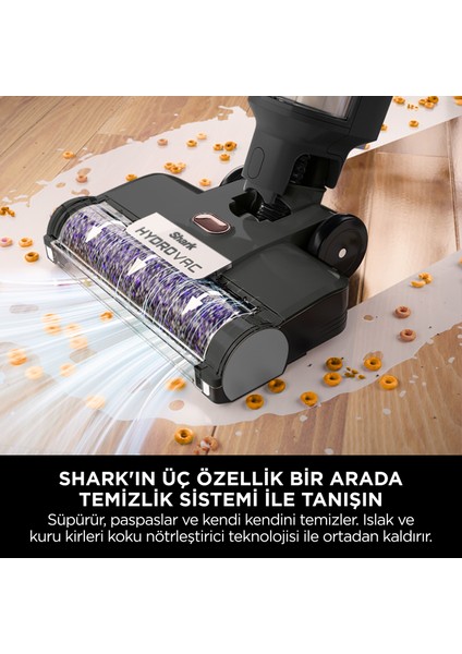 Hydrovac Pro Islak&kuru Şarjlı Silme ve Süpürme Makinesi Xl